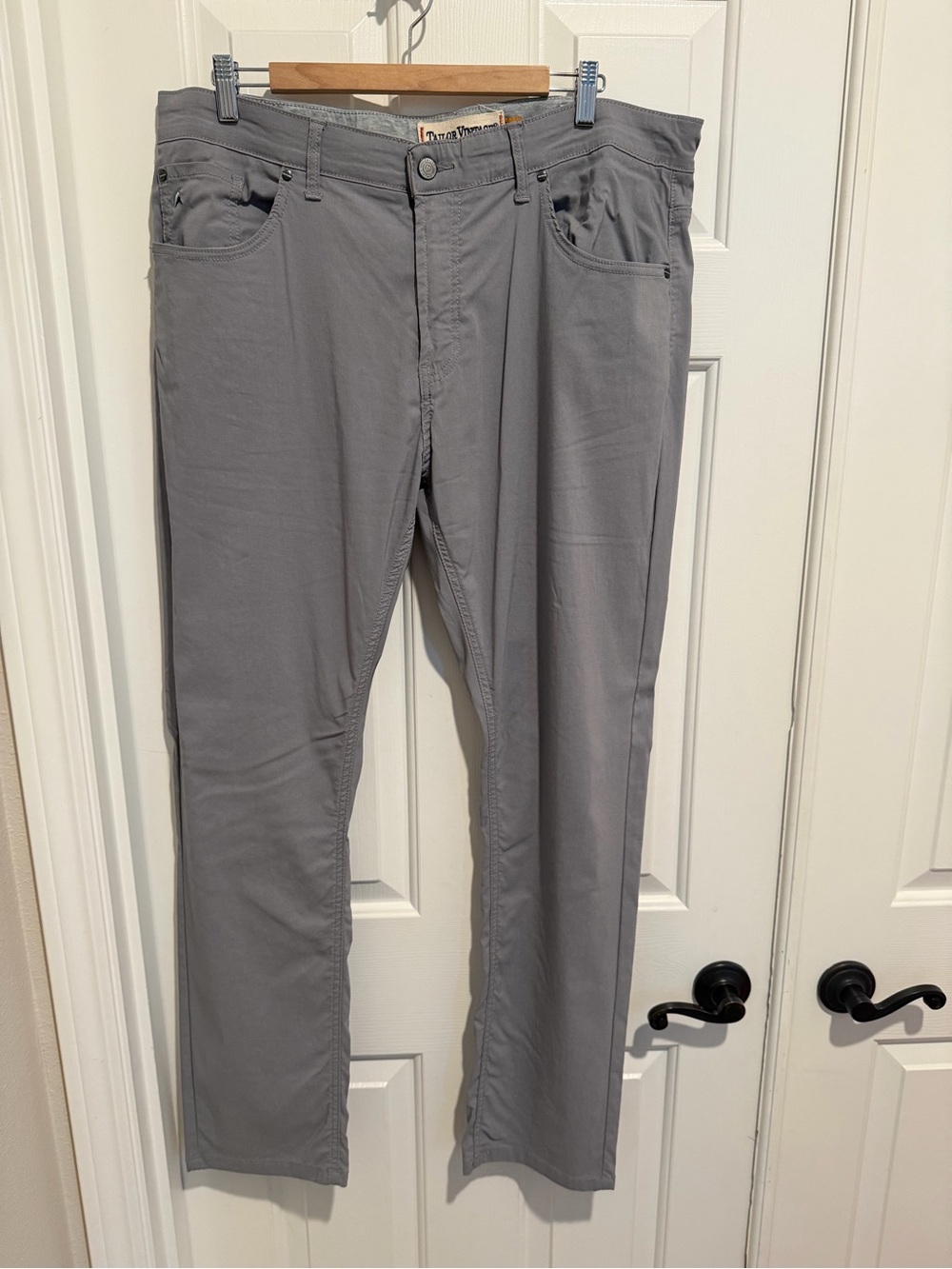 Tailor Vintage Gray Men's Casual Pants 38x32